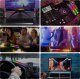 4kom.pl Lampa LED RGB Lampka USB migająca w rytm muzyki Listwa Smart Bar 18cm kolorowa 32bit Gaming Alogy Czarny 8