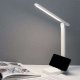 Lampka biurkowa 4kom.pl Lampka LED nocna na biurko biurkowa do czytania lampa dotykowa regulowana 3 tryby bezprzewodowa kabel USB biała 10