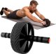 4kom.pl Kółko roller do ćwiczeń mięśni brzucha biceps ABS Wheel Fitness koło trening sport czarny 7