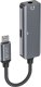 Adapter USB 4kom.pl Adapter Lightning do Mini Jack 3.5mm przejściówka do iPhone do słuchania muzyki i ładowania Szary 7