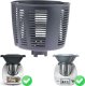 4kom.pl Wirówka koszyk do sałaty warzyw i owoców do Vorwerk Thermomix TM6 TM5 TM Friend BPA SaladBasket 2