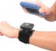 4kom.pl Opaska na rękę ramię na telefon do biegania sport uchwyt magnetyczny do telefonu TSA2 Armband czarny 11