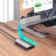 Kabel USB 4kom.pl Obudowa adapter dysku kieszeń na dysk SSD NGFF m.2 USB 3.1 USB-C typ-c 2230-2280mm Srebrna 8