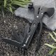 4kom.pl Narzędzie wielofunkcyjne Multitool 17w1 Siekiera siekierka Młotek Zestaw Wielofunkcyjny Survival + Etui pokrowiec Czarny 1