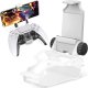 4kom.pl Uchwyt na telefon do Pada Gamepada do Sony PlayStation 5 PS5 DualSense Mocowanie klips Biały 13