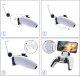 4kom.pl Uchwyt na telefon do Pada Gamepada do Sony PlayStation 5 PS5 DualSense Mocowanie klips Biały 4