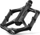 4kom.pl Pedały rowerowe platformowe do roweru MTB aluminiowe 9/16" Aluminium czarne komplet [2szt.] 12