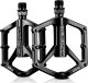 4kom.pl Pedały rowerowe platformowe do roweru MTB aluminiowe 9/16" Aluminium czarne komplet [2szt.] 13