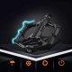 4kom.pl Pedały rowerowe platformowe do roweru MTB aluminiowe 9/16" Aluminium czarne komplet [2szt.] 1