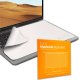 4kom.pl Ściereczka do MacBook Pro Air 15-16 ochronna bezpyłowa dedykowana czyszcząca ekrany laptopa 34x22.5cm NPK 10
