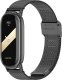 4kom.pl Bransoleta na zegarek Opaska do smartwatcha 15mm do Xiaomi Mi Band 8 / 8 NFC / 9 / 9 NFC Czarna 1