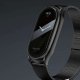 4kom.pl Bransoleta na zegarek Opaska do smartwatcha 15mm do Xiaomi Mi Band 8 / 8 NFC / 9 / 9 NFC Czarna 3