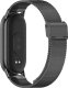4kom.pl Bransoleta na zegarek Opaska do smartwatcha 15mm do Xiaomi Mi Band 8 / 8 NFC / 9 / 9 NFC Czarna 8