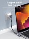 Adapter USB MicroConnect USB-C - USB-C Srebrny  (Premium USB4 Gen 3x2 USB-C) 2