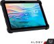 Etui na tablet Alogy Etui + Szkło do TCL TAB 10 Gen2 8496G 10.36" 10.4 obudowa na tablet silikonowe Alogy Stand Case Czarny + Rysik Gratis 13