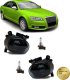 MTuning Zestaw lamp przeciwmgielnych AUDI A6 C6 (4F) Sedan Allroad Avant A4 B8 (8K) Sedan Avant Q5 (8R) SEAT EXEO (3R2) VW PASSAT CC B6 (357) 2004-2011 4