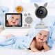 Niania Mbg Line Niania elektroniczna kamera na żywo tryb nocny LCD ZOOM bezprzewodowa 3