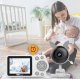 Niania Mbg Line Niania elektroniczna kamera na żywo tryb nocny LCD ZOOM bezprzewodowa 4