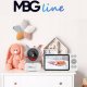 Niania Mbg Line Bezprzewodowa Obrotowa Niania Elektroniczna FHD WIFI Kamera TUYA LCD ZOOM 5
