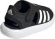 Adidas Sandały buty chodaki 3w1 dziecięce do wody adidas Closed-Toe Summer Water czarno-białe GW0391 21 2
