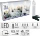 Lampki choinkowe Christmas Gifts Lampki choinkowe łańcuch świetlny świeczki 16 led ciepły biały 3