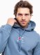 Champion Bluza męska Champion Hooded niebieska 220268 BS099 S 2