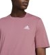 Adidas Koszulka męska adidas Essentials Single Jersey Embroidered Small Logo różowa IX0120 S 5