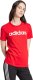 Adidas Koszulka damska adidas Loungewear Essentials Slim Logo Tee czerwona IY9189 XL 1