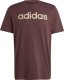 Adidas Koszulka męska adidas Essentials Single Jersey Linear Embroidered brązowa IZ4768 M 2