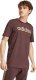 Adidas Koszulka męska adidas Essentials Single Jersey Linear Embroidered brązowa IZ4768 M 3