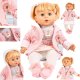 Swede Lalka Bobas Interaktywna Miękka 42cm dla Dziewczynek Śpiewa Mówi po Polsku 1