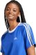 Adidas Koszulka damska adidas Essentials 3-Stripes Tee niebieska IY1701 L 5