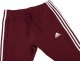 Adidas Spodnie męskie adidas Essentials Fleece 3-Stripes Tapered Cuff bordowe JG5951 S 4