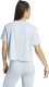 Adidas Koszulka damska adidas Essentials 3-Stripes Single Jersey Crop Top błękitna IS1568 M 1