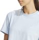 Adidas Koszulka damska adidas Essentials 3-Stripes Single Jersey Crop Top błękitna IS1568 M 4