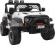 Ramiz Autko terenowe Geoland Power dla 2 dzieci Biały + Pilot + Silniki 2x200W + Bagażnik + Radio MP3 + LED 22