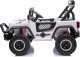 Ramiz Autko terenowe Geoland Power dla 2 dzieci Biały + Pilot + Silniki 2x200W + Bagażnik + Radio MP3 + LED 2