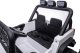 Ramiz Autko terenowe Geoland Power dla 2 dzieci Biały + Pilot + Silniki 2x200W + Bagażnik + Radio MP3 + LED 6