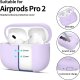 Tech-Protect Etui APPLE AIRPODS PRO 1 / 2 Tech-Protect Silicone lawendowe 1