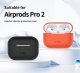 Tech-Protect Etui APPLE AIRPODS PRO 1 / 2 Tech-Protect Silicone Neon pomarańczowe 2