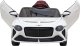 Ramiz Autko Bentley Bacalar na akumulator dla dzieci Biały + Pilot + EVA + Wolny Start + Audio LED 26