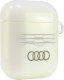 Audi Audi IML Geometric Pattern AirPods        1/2,cover biały/white AU-IMLAP-A6/D3-WE 14
