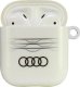 Audi Audi IML Geometric Pattern AirPods        1/2,cover biały/white AU-IMLAP-A6/D3-WE 2