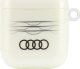 Audi Audi IML Geometric Pattern AirPods        1/2,cover biały/white AU-IMLAP-A6/D3-WE 8