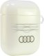 Audi Audi IML Geometric Pattern AirPods        1/2,cover biały/white AU-IMLAP-A6/D3-WE 9