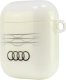 Audi Audi IML Geometric Pattern AirPods        1/2,cover biały/white AU-IMLAP-A6/D3-WE 10