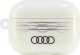 Audi Audi IML Geometric Pattern AirPods Pro 2 cover biały/white AU-IMLAPP2-A6/D3-WE 1