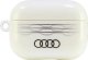 Audi Audi IML Geometric Pattern AirPods Pro 2 cover biały/white AU-IMLAPP2-A6/D3-WE 11