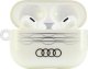 Audi Audi IML Geometric Pattern AirPods Pro 2 cover biały/white AU-IMLAPP2-A6/D3-WE 2