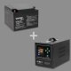 UPS Kemot Zasilacz awaryjny KEMOT PROsinus-1000-LFP4 przetwornica z czystym przebiegiem sinusoidalnym i funkcją ładowania 12V 230V 1000VA/700W 19
